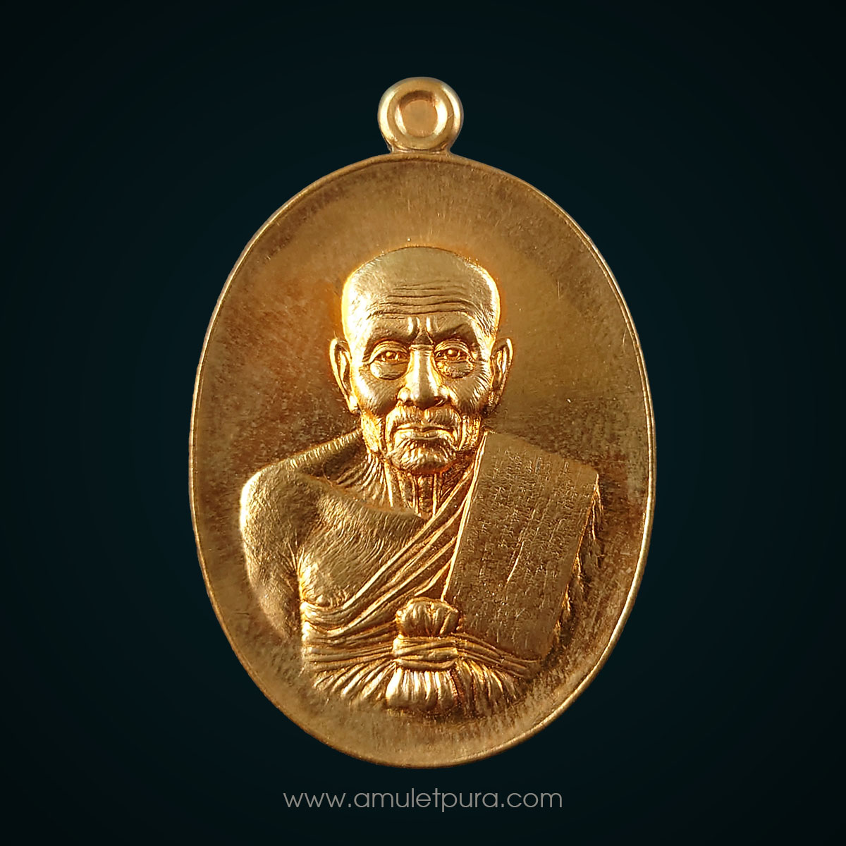 หลวงปู่ทวด รุ่นปาฏิหาริย์ EOD (ชุดกรรมการเล็ก สร้าง 999 ชุด ตะกั่วหน้ากากทองระฆัง, ทองระฆังหน้ากากทองแดง, ทองสัตตะ) ปี55 วัดพุทไธศวรรย์ จ.อยุธยา (ตอกโค้ด หมายเลข 35) สร้างโดยศิษย์สายทหารหน่วยทำลายล้างและเก็บกู้วัตถุระเบิด (EOD ARMY)