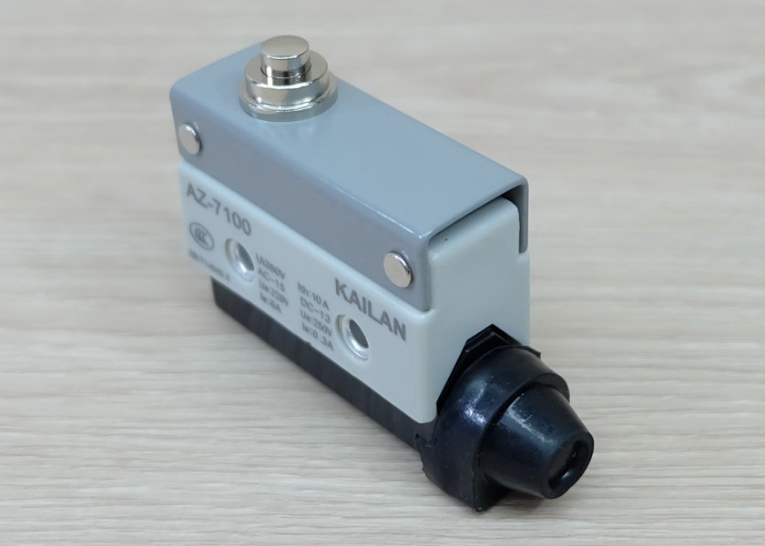 AZ-7100 Waterproof Micro Limit Switch - Push Button (Silver Contact)