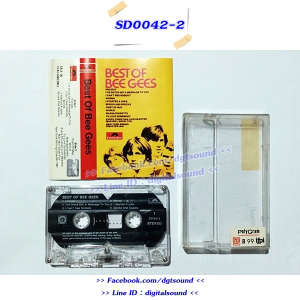 ขายม้วนเทป BEE GEES อัลบั้ม BEST OF BEE GEES