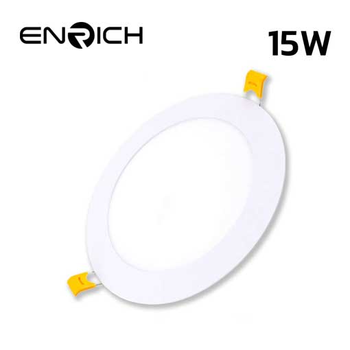 ดาวน์ไลท์ LED หน้ากลม 15W ENRICH SLIM D