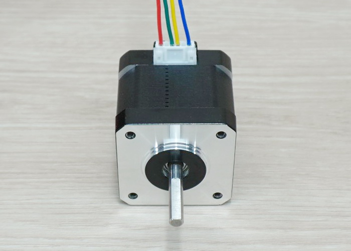 HANPOSE - Stepper Motor (Nema17) แรงบิด 40 N.cm 1.7A (17HS4401S) Black End