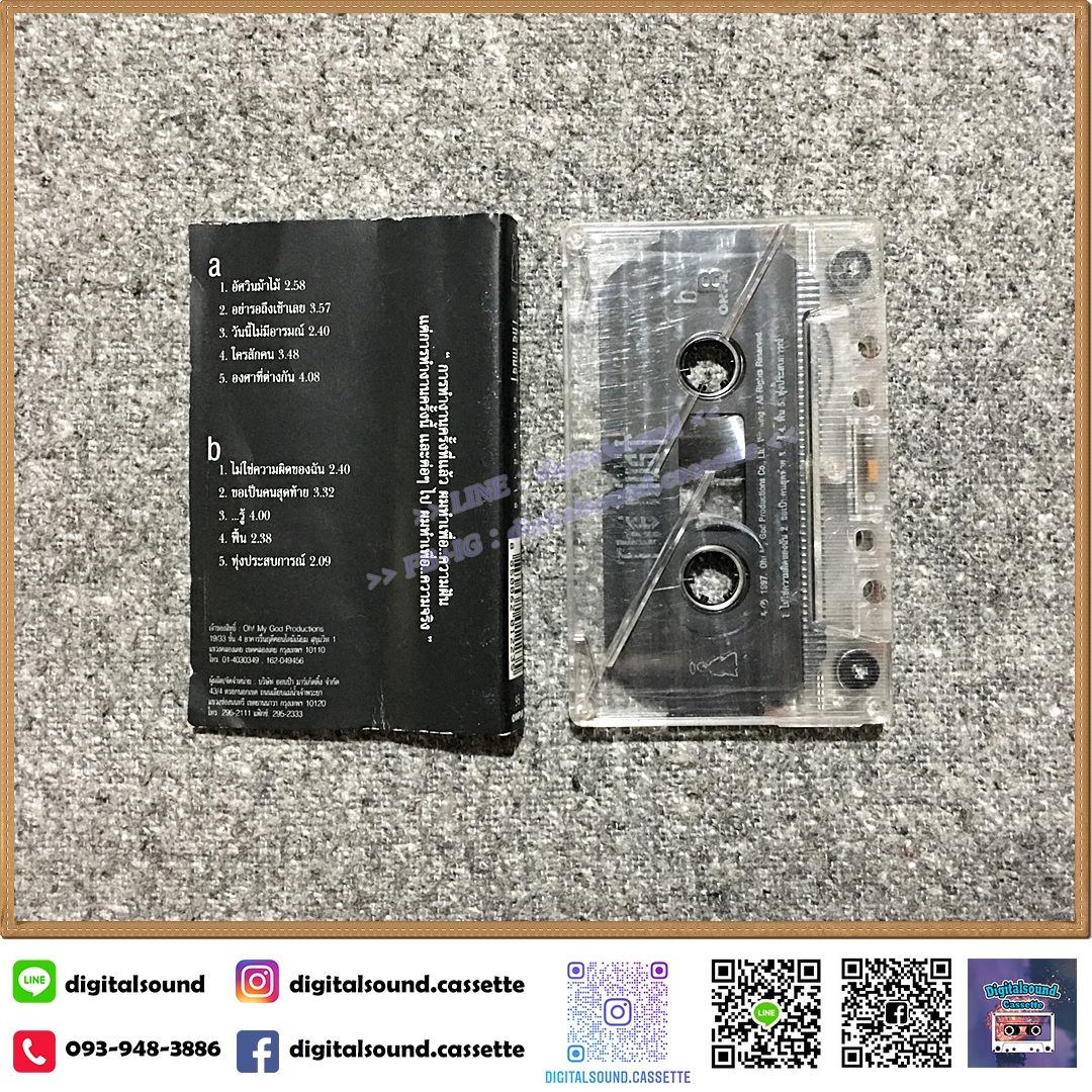 เทปคาสเซ็ท The Must อัลบั้ม อัศวินม้าไม้ (ตลับตัวหนังสือเลือน)