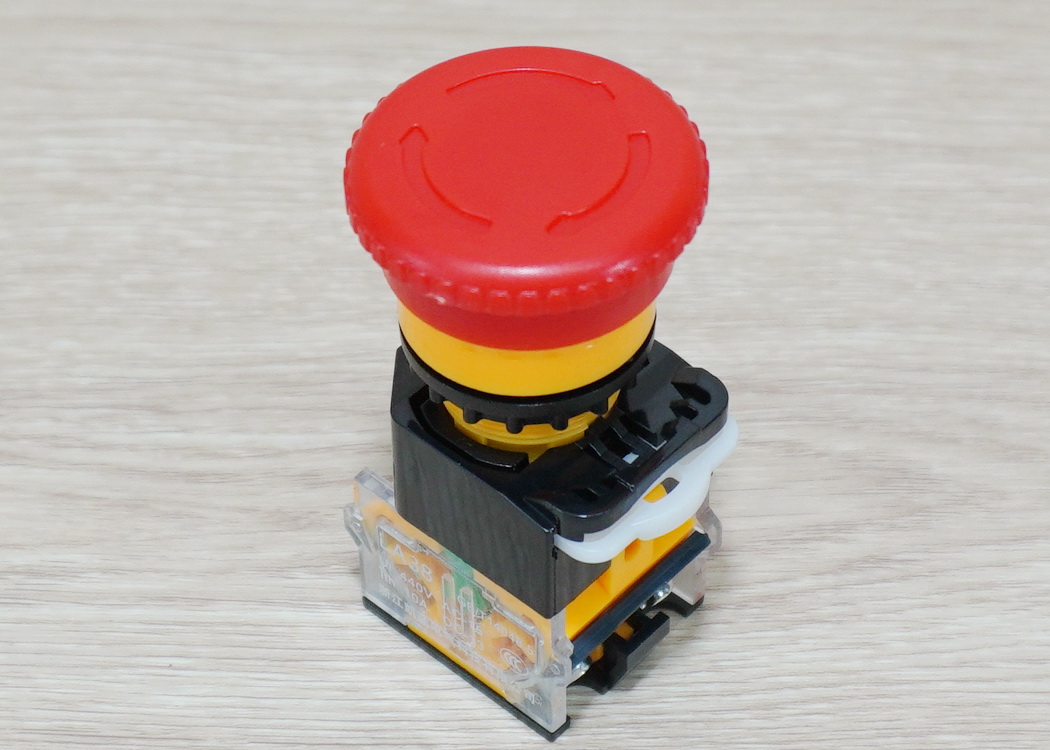 LA38-11ZS Emergency Stop Push Button Switch (1NO/1NC) AC440V(Max) 10A