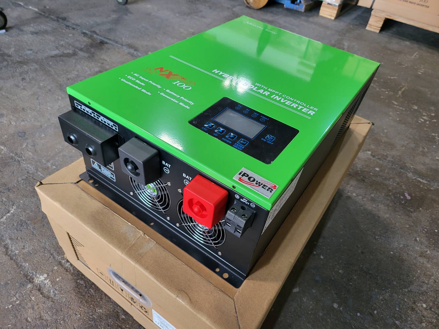 Inverter 48V 5000W MPPT 80A MAXSKY NX100