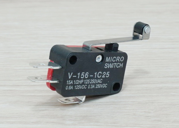 Roller Lever Micro Switch AC 250V 15A (V-156-1C25)