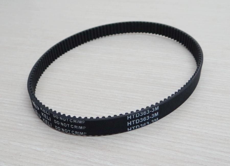 HTD-3M Width 10mm Closed Loop Belt Length 363mm