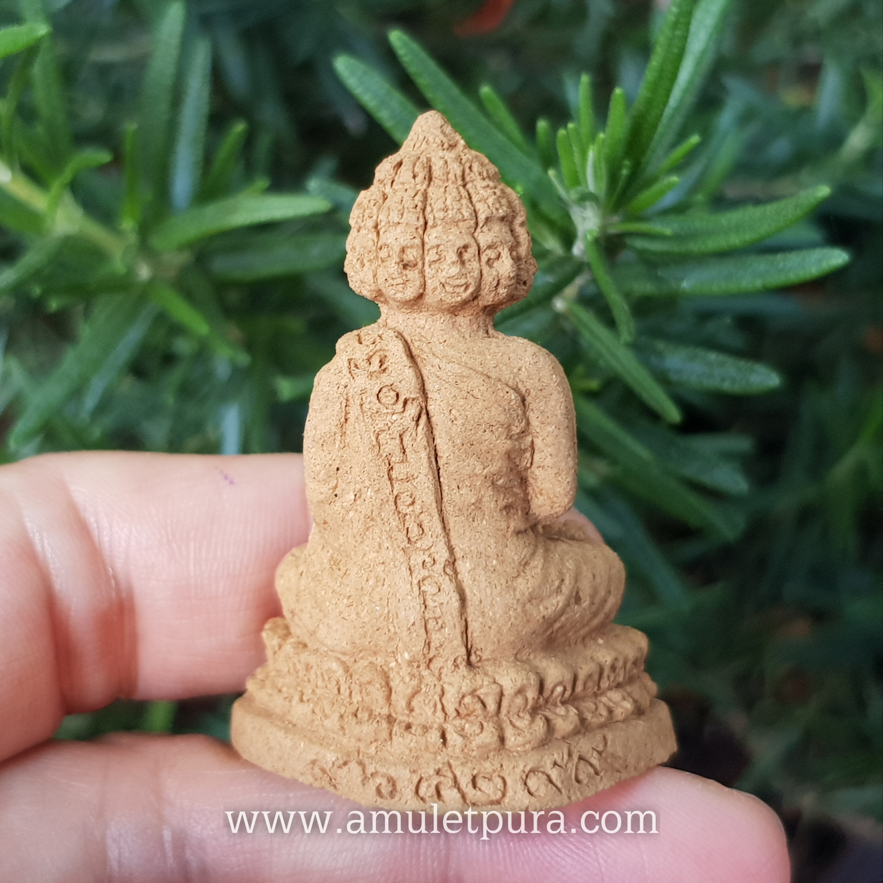 พระเศรษฐีนวโกฏิ เนื้อผงไม้มงคล ปี52 หลวงปู่มา วัดป่ามงคลญาณ จ.อุบลราชธานี