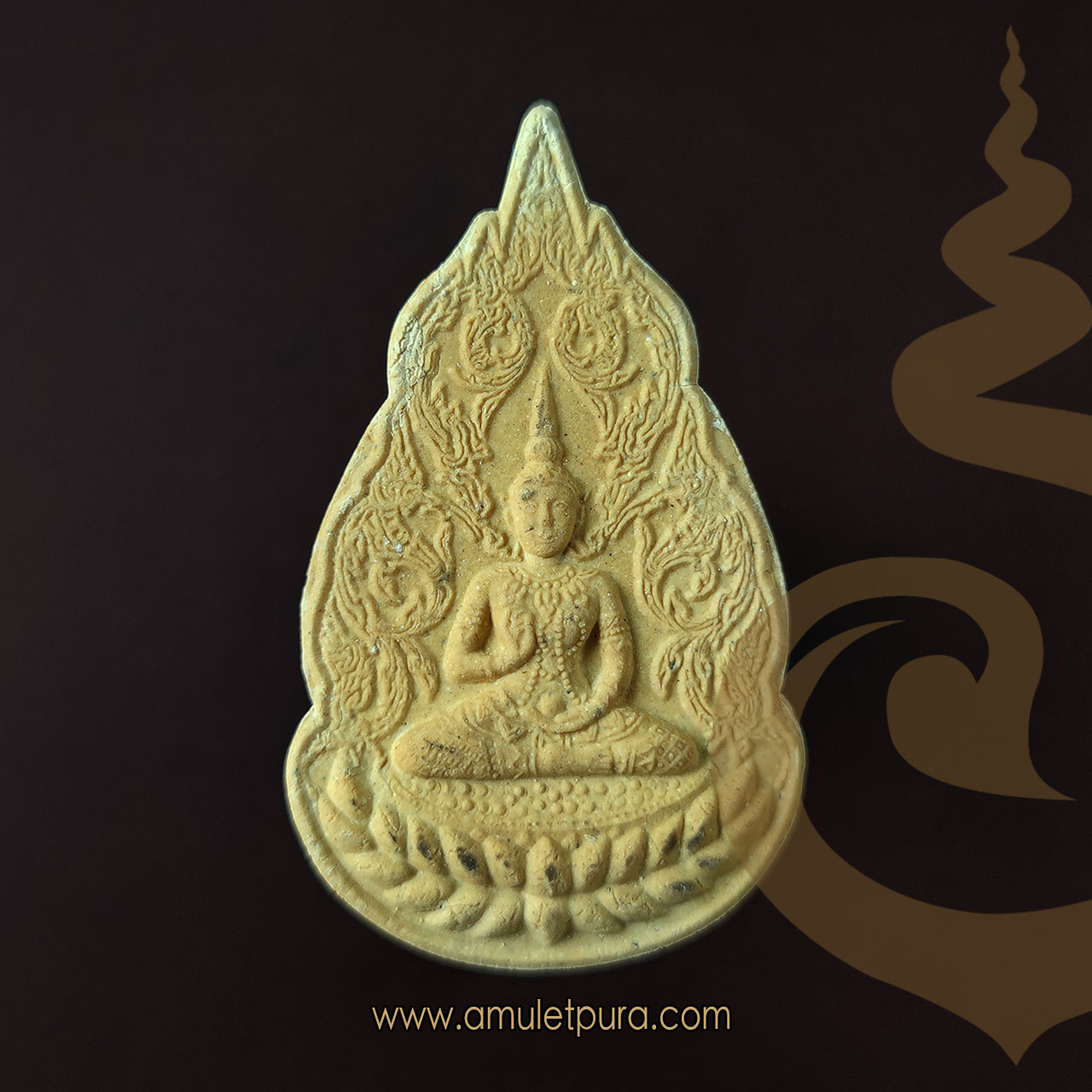 พระสุนทรีวาณี หลังพระนารายณ์ทรงครุฑ (เนื้อผงพุทธคุณ) ปี53 วัดสุทัศน์ฯ กรุงเทพมหานคร(ตอกโค้ด)