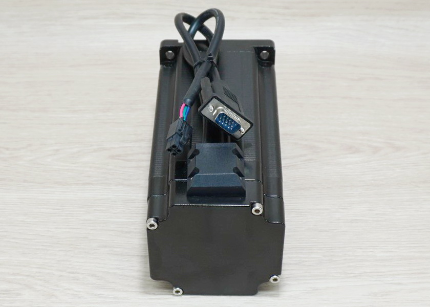 Hybrid Closed-Loop Stepper Motor (Nema34) 86HBS120 แรงบิด 12N.m 5.6A Shaft 14mm + HBS860H Driver
