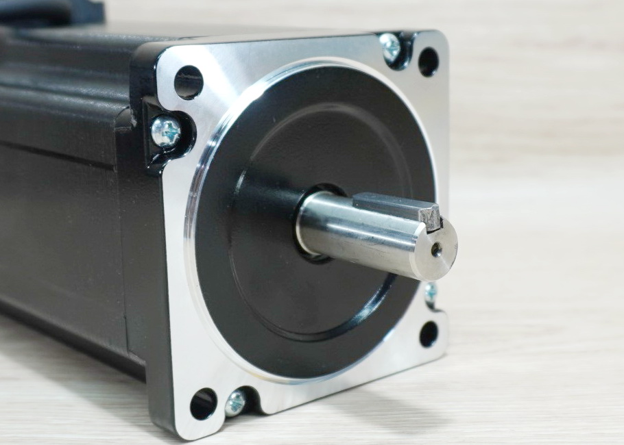 Stepper Motor (Nema34) แรงบิด 12N.m 5.6A Shaft 14mm (86BYGH250D) - 5m Cable