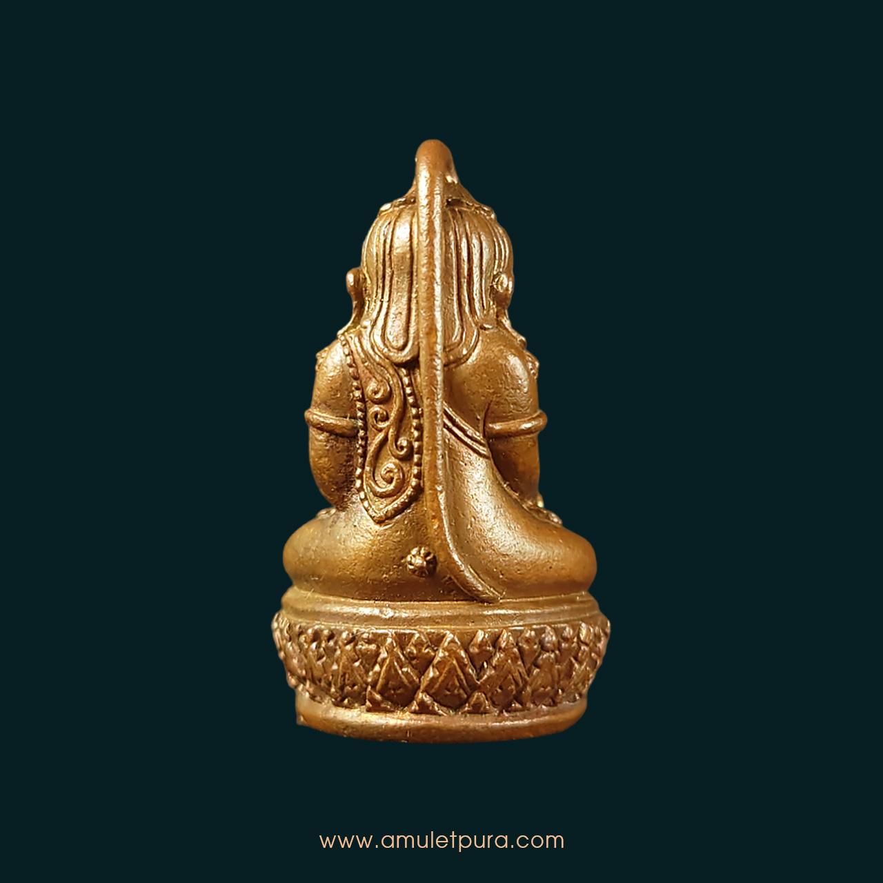 1 ใน 999 องค์ พระกริ่งเชงเย (เชง-เย-จอง-เตง) รุ่นแรก (เนื้อธาตุกายสิทธิ์ มีประกายรุ้ง ฝังจีวร) ปี55 ครูบาออ สำนักสงฆ์พระธาตุดอยจอมแวะ จ.เชียงใหม่ (ตอกโค้ด)