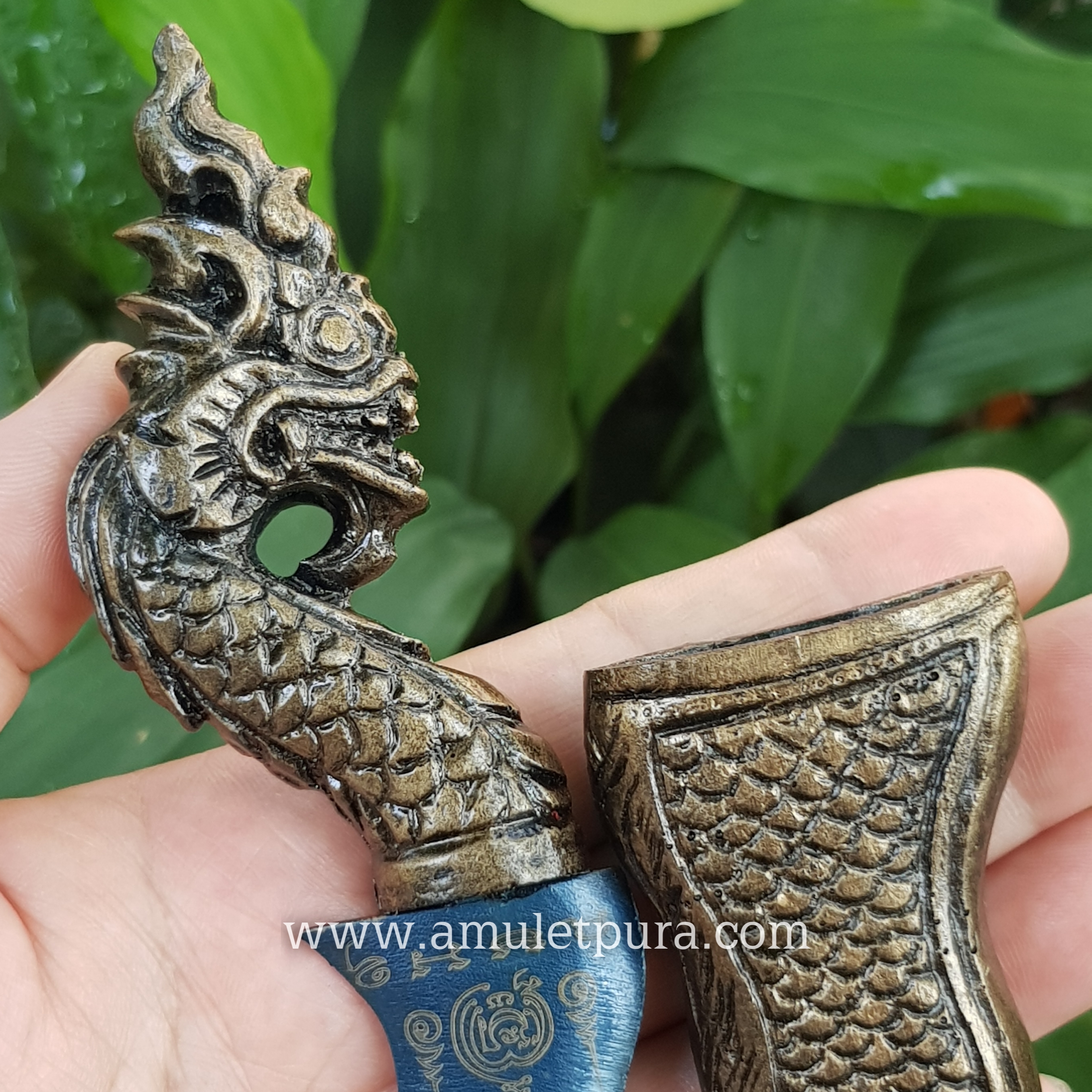 กริชนาคา เจ้าปู่ศรีสุทโธ นำฤกษ์ (เนื้อเหล็กน้ำพี้) ปี63 หลวงปู่คำไหล วัดศรีชมภู จ.นครพนม (หมายเลข32)