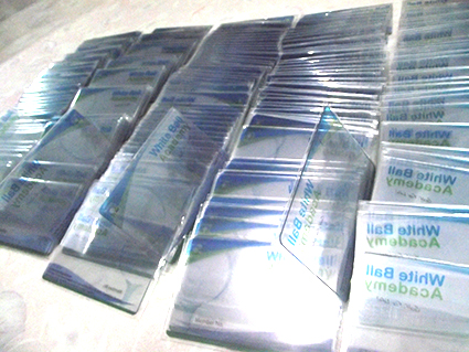 นามบัตรพีวีซีโปร่งใส Clear Card 0.5 นามบัตรธุรกิจ คละชื่อ +เพิ่ม 1฿ ต่อชื่อ