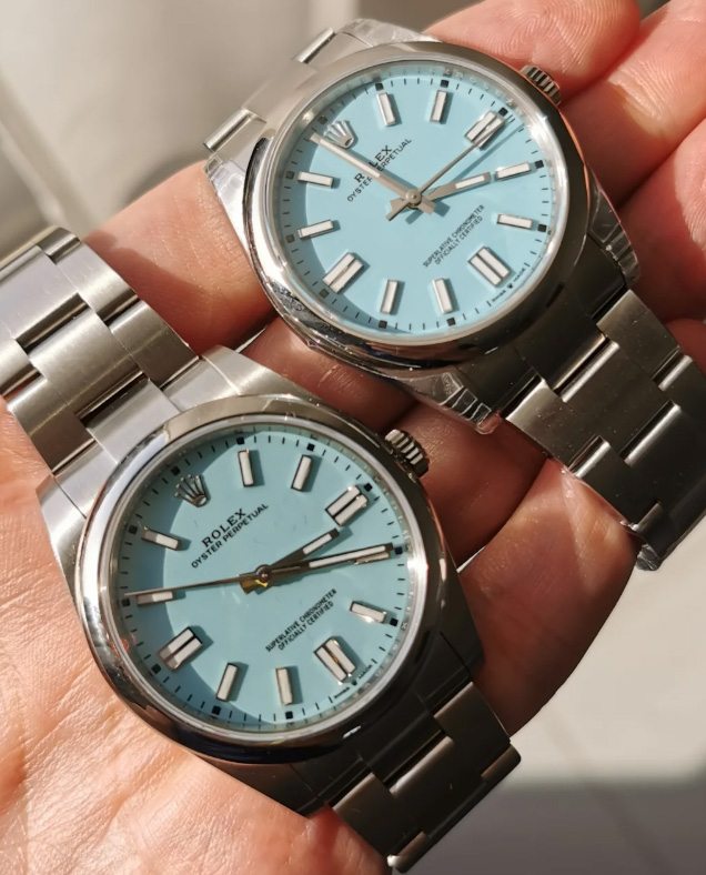 ROLEX OP41 TURQUOISE41 MM. VSF
