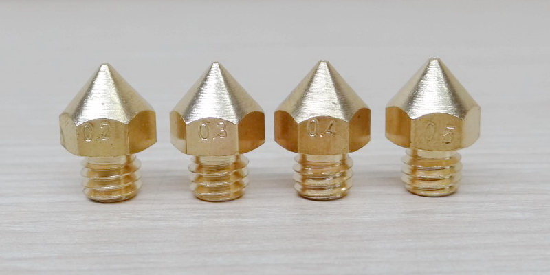 0.3mm Brass nozzle Print head Mk8
