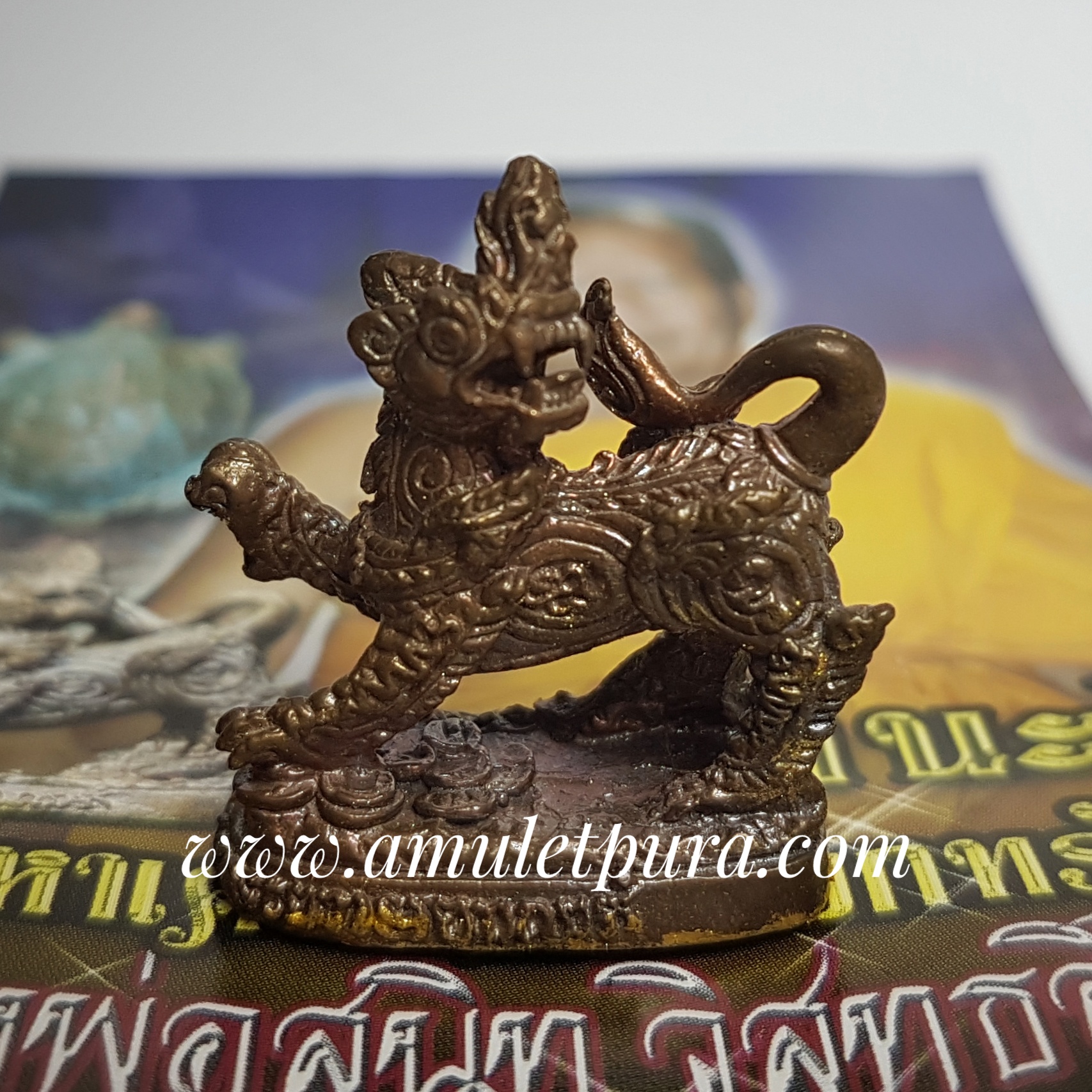 พญาคชสีห์เรียกทรัพย์(ฝาบาตรขอมโบราณ)ปี54 หลวงพ่อสนิท วัดพุทธานุภาพ จ.ปราจีนบุรี