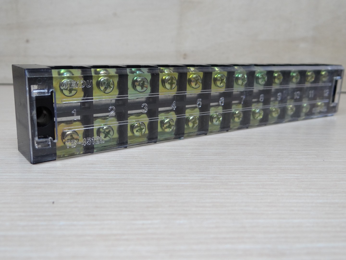 Terminal Blocks TB-4512 (600V 45A 12P) Patch Panel Wiring Row Junction Box