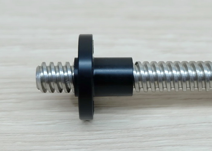 POM Nut for T8 Screw Lead 4mm (ลื่น,แรงเสียดทานต่ำ)