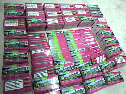 บัตรพลาสติก Modern 3 ทำบัตรสมาชิก ทำบัตรส่วนลด ทำบัตรอื่นๆ