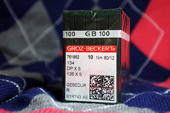 เข็มเย็บ 134/DPX5 R GEBEDUR Nm 80/12