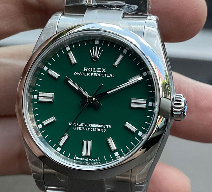 ROLEX OP36 GREEN 36 MM. VSF