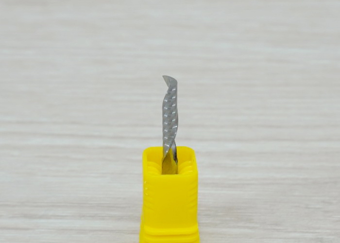 Wood/Acrylic - 3.175x3.175x17mm Single Flute Bit Carbide End Mill (SHKxCEDxCEL) เกรด 3A