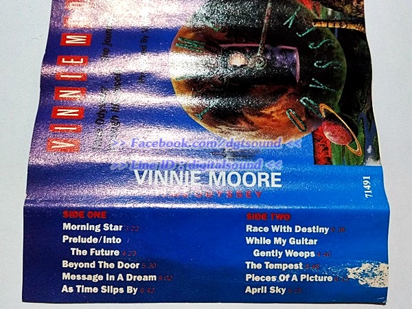 ขายเทปเพลง vinnie moore อัลบั้ม time odyssey (มีตำหนิปกติด)