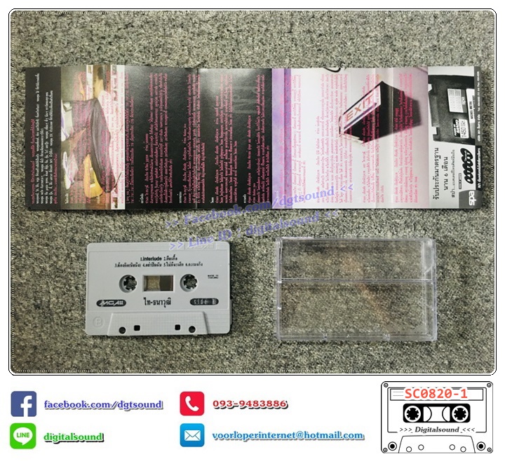 เทปคาสเซ็ท ไท ธนาวุฒิ อัลบั้ม ประเทือง