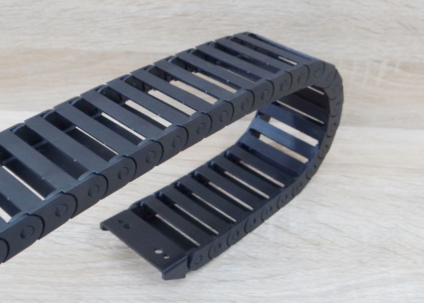 10 X 40 mm Cable Drag Chain R38mm ยาว 1M และ End Connectors