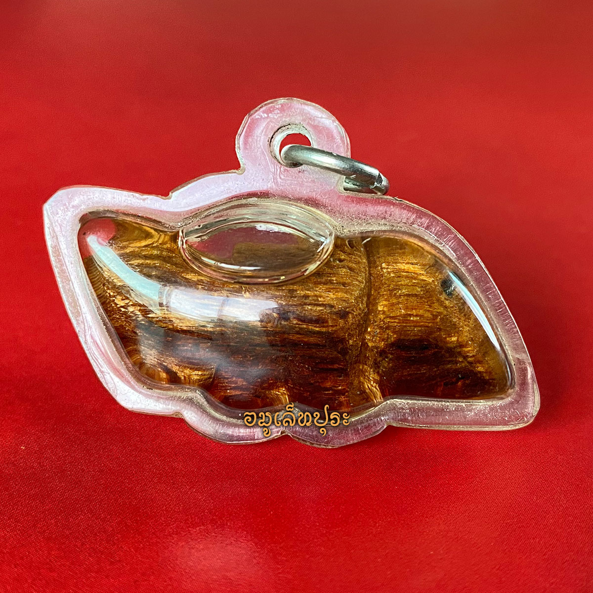 นกสาริกาแกะจากไม้กาหลงรัง ไม้อาถรรพ์ อายุ 400 ปี แช่น้ำมัน ต้นยุค หลวงพ่อพิจารย์ วัดโพธิ์ผักไห่ จ.พระนครศรีอยุธยา (เมตตามหานิยม ดีทางเจรจาค้าขาย)