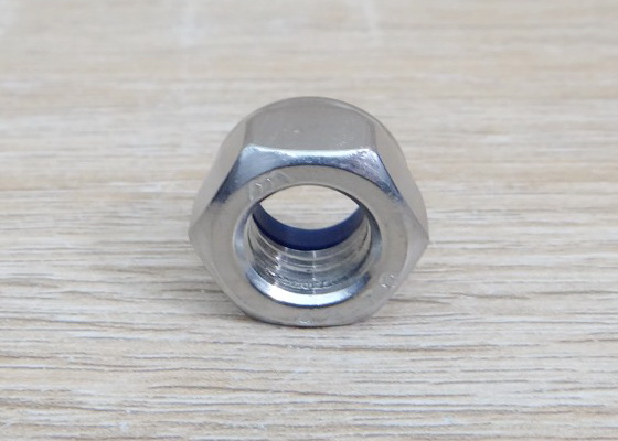 หัวน็อตล็อค Hex Lock Nut M12x1.75