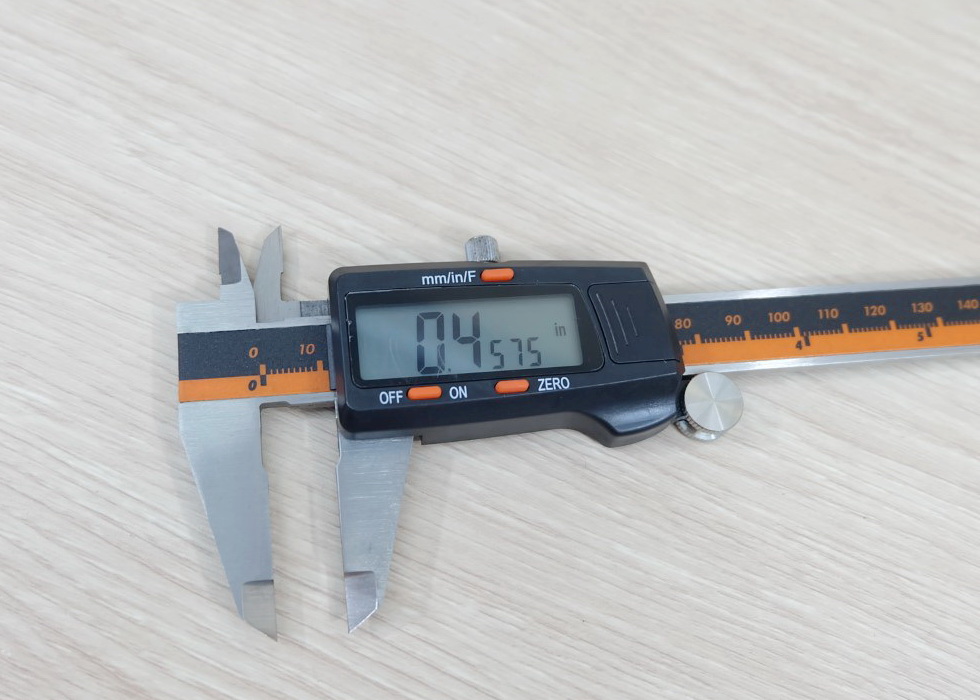 Syntek, Fractional Display 150mm Stainless Steel Digital Vernier Caliper, Accuracy ±0.04mm