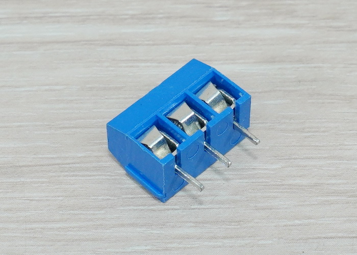KF301- 3P Blue Terminal Block (5.08-301-3P) (ชุด 10 ตัว)