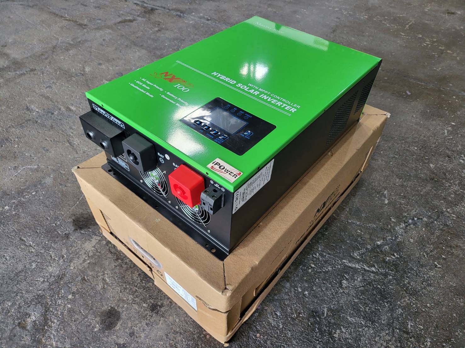 Inverter 48V 6000W MPPT 100A MAXSKY NX100 หม้อแปลง