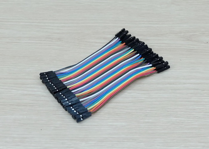 10cm Cable jumper 40P Female-Female (เมีย-เมีย)