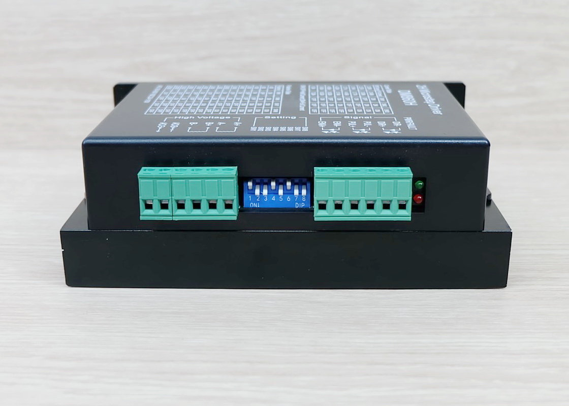 DM860H (Jiawen) Microstep Driver Peak 7.2A, 24-110 VDC / 18-80VAC 2-phase