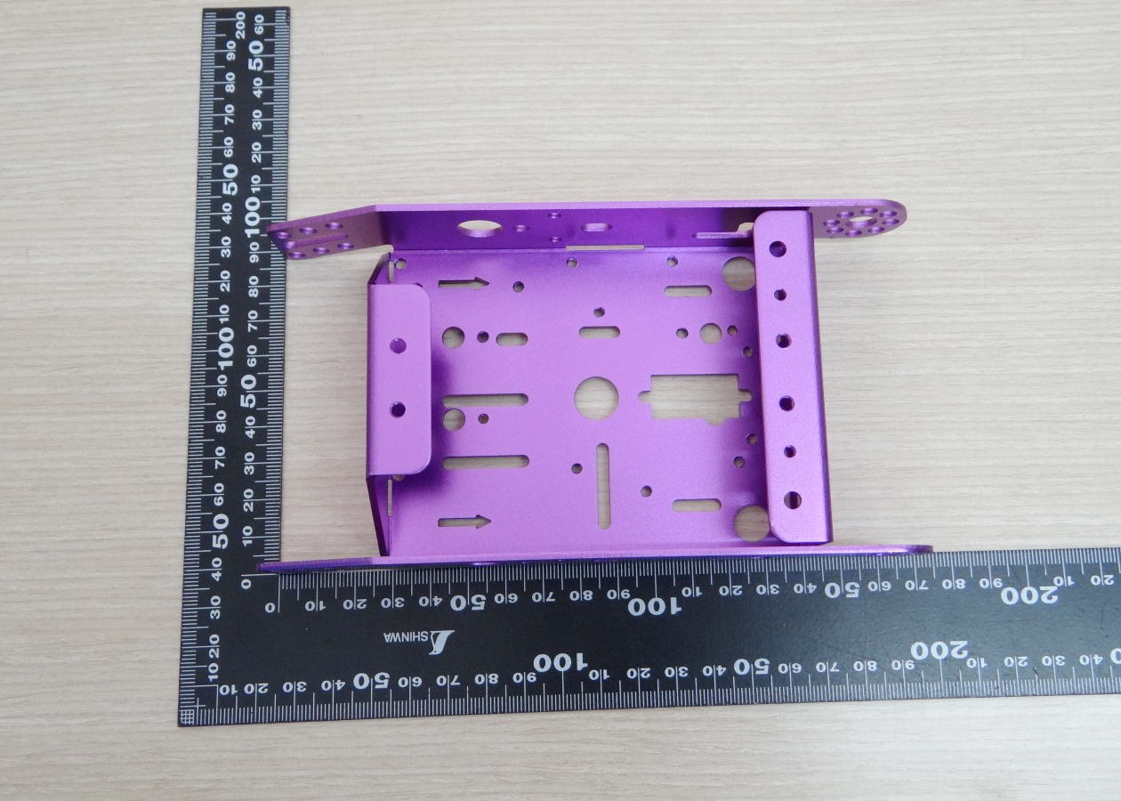 Aluminum Robot Chasis DIY (Purple)