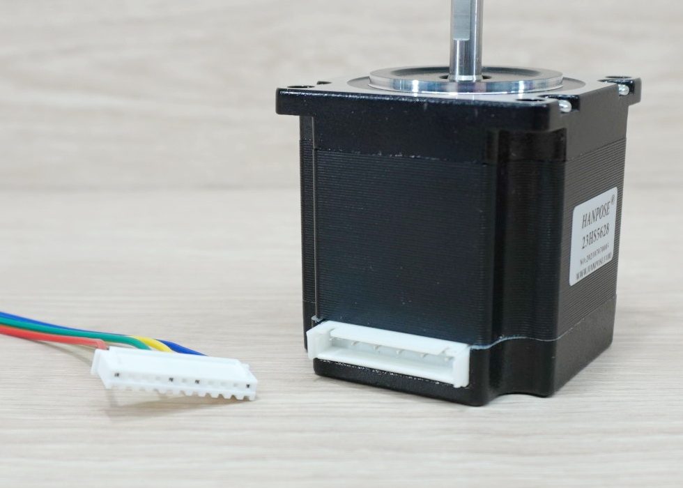 HANPOSE - Stepper Motor (Nema23) แรงบิด 1.26N.m 2.8A Shaft 6.35mm (23HS5628-6.35)