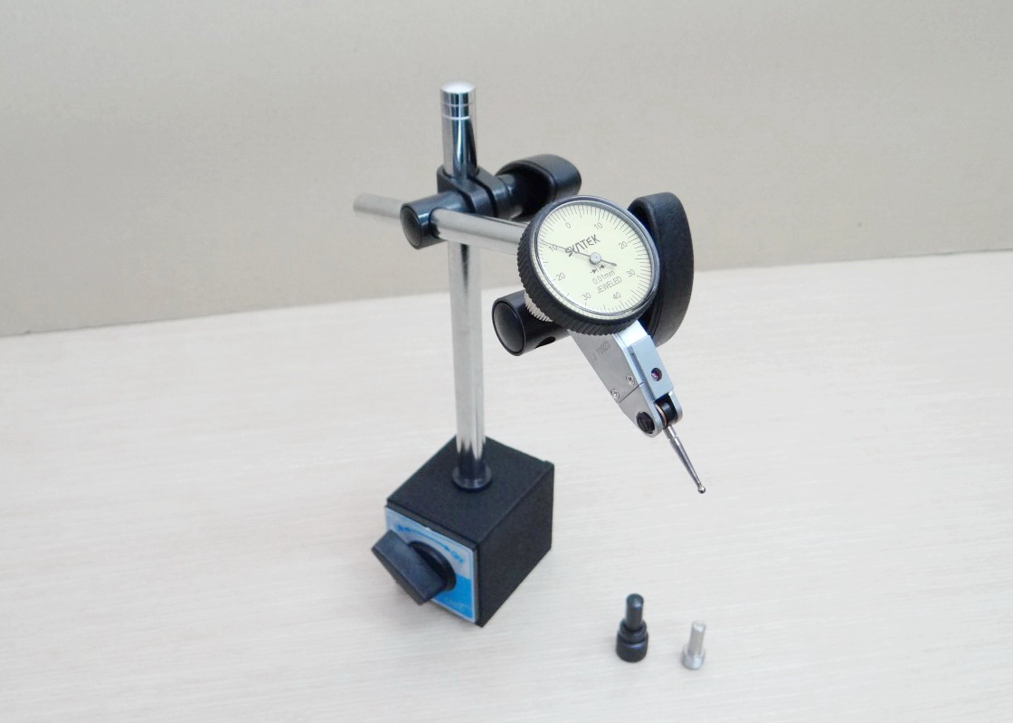 Syntek, Standard Double Rod Adjustable - Magnetic Base Stand Holder 80kg Suction