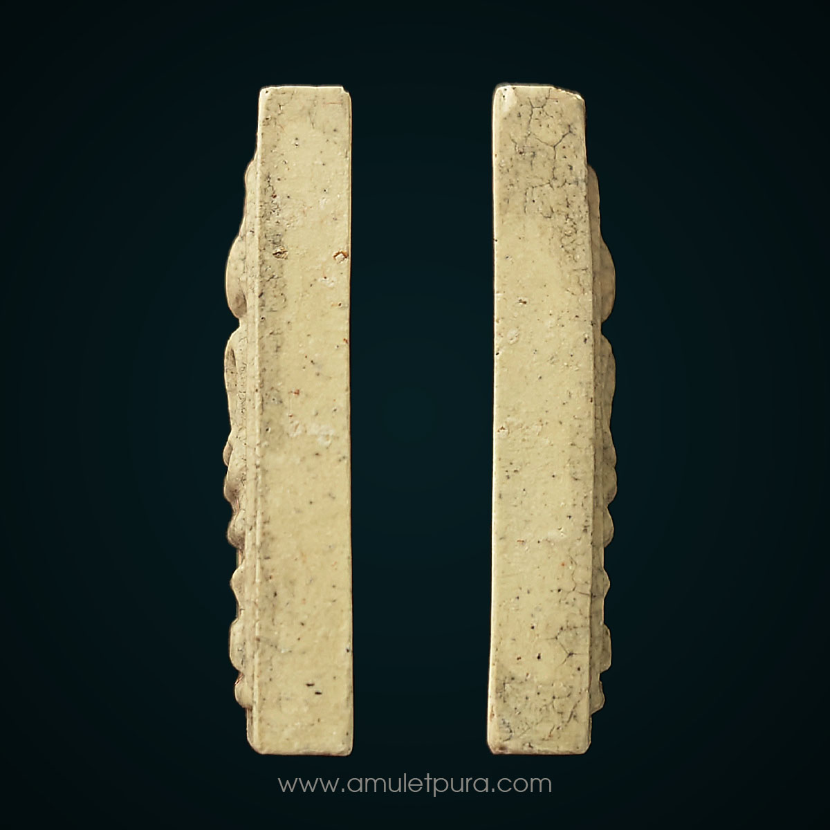 พระสมเด็จวัดระฆัง พิมพ์ใหญ่เกศทะลุซุ้ม แตกลายงา (แยกชุดกรรมการเบญจภาคีสมเด็จ) รุ่น141 ปี มหามงคล ปี56 วัดระฆังโฆสิตาราม กรุงเทพฯ (หลังปั้มตราวัดระฆัง)