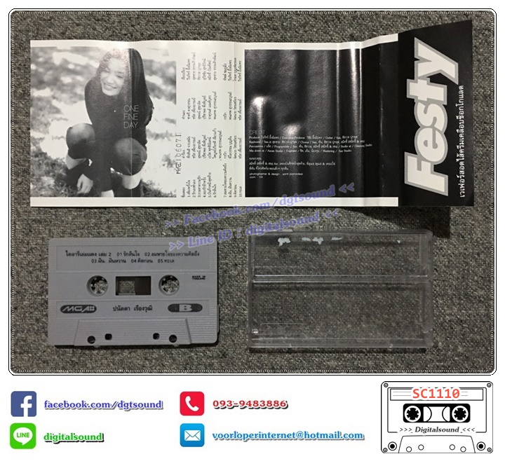 เทปคาสเซ็ท ปนัดดา เรืองวุฒิ อัลบั้ม ไดอารี่เล่มแดง เล่ม 2