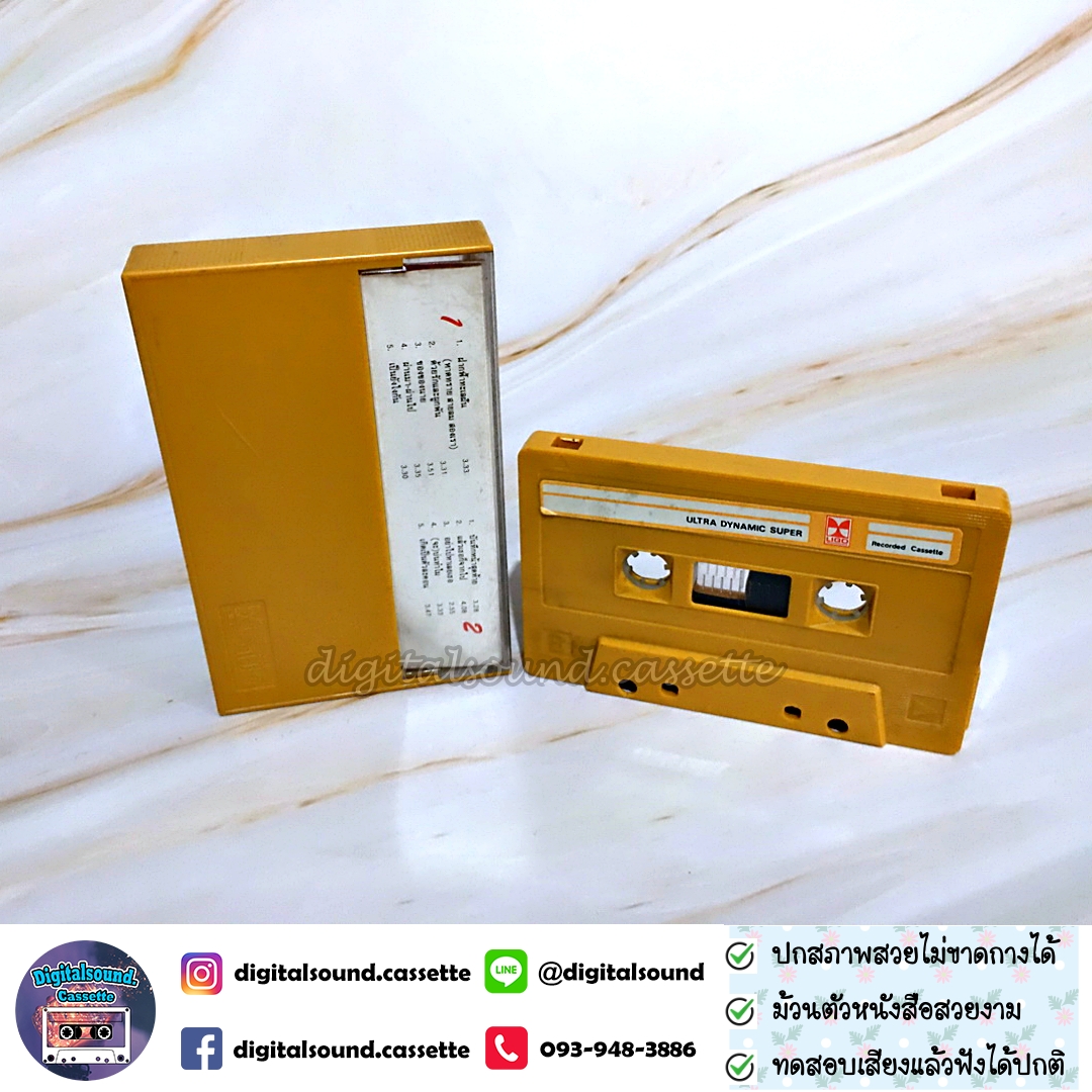 เทปคาสเซ็ท เบิร์ด ธงไชย แมคอินไตย์ อัลบั้ม หาดทราย สายลม สองเรา