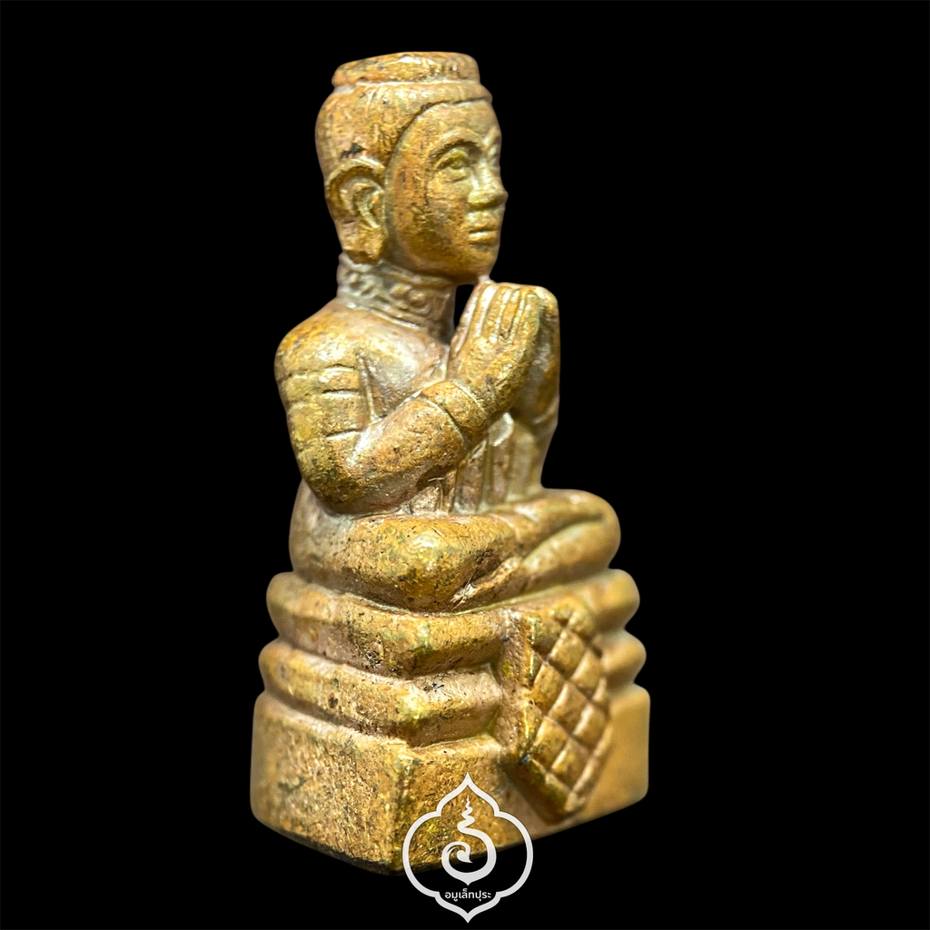 กุมารทองเทพฤทธิ์ (โลหะอาถรรพ์ อุดผงดิน 7 ป่าช้า) ปี49 หลวงปู่แผ้ว ปวโร วัดเจริญราษฎร์บำรุง (วัดหนองพงนก) จ.นครปฐม