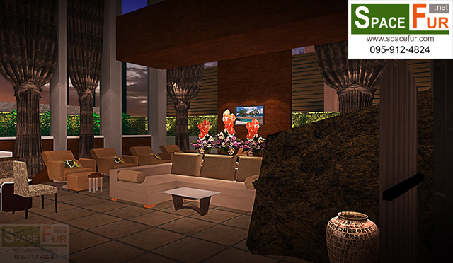 Space Fur รับออกแบบตกแต่งภายใน 095-912-4824