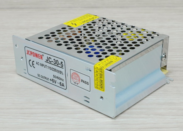 5V-6A-30W DC Switching Power Supply (JCPOWER)