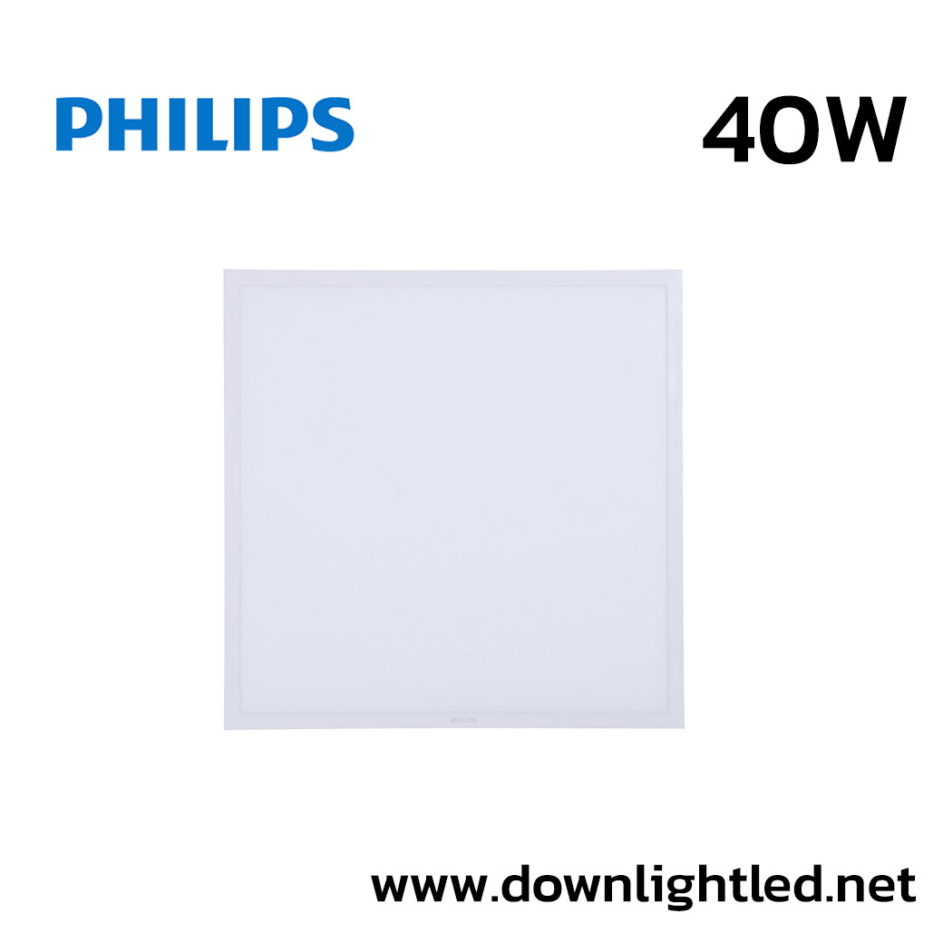 โคมไฟฝังฝ้า LED Panel Light 40w Philips RC091V W60L60