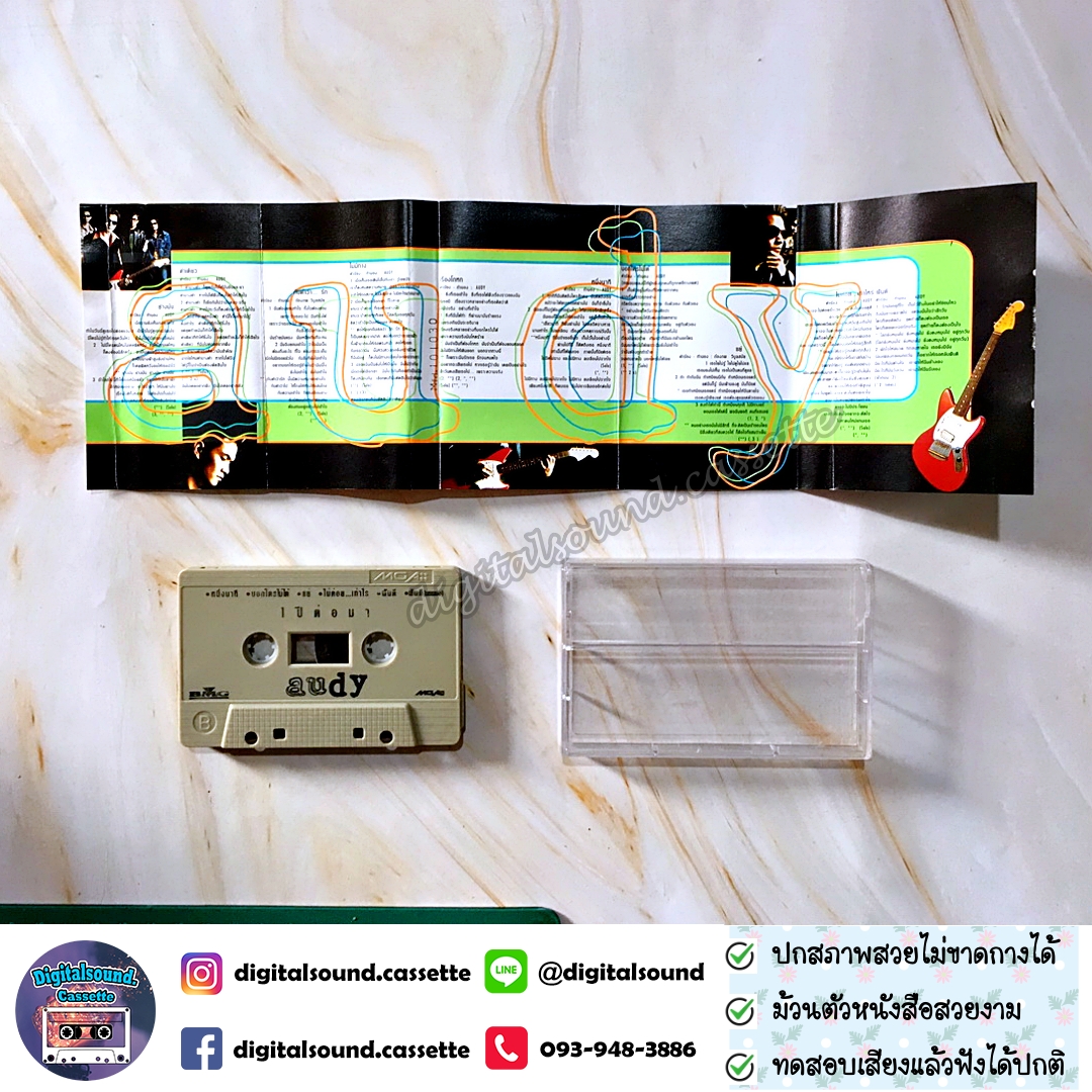 ม้วนเทป เทปคาสเซ็ท ออดี้ Audy อัลบั้ม 1 ปีต่อมา