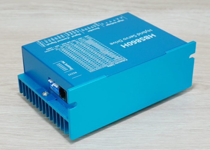 Hybrid Closed-Loop Stepper Motor (Nema34) 86HBS120 แรงบิด 12N.m 5.6A Shaft 14mm + HBS860H Driver