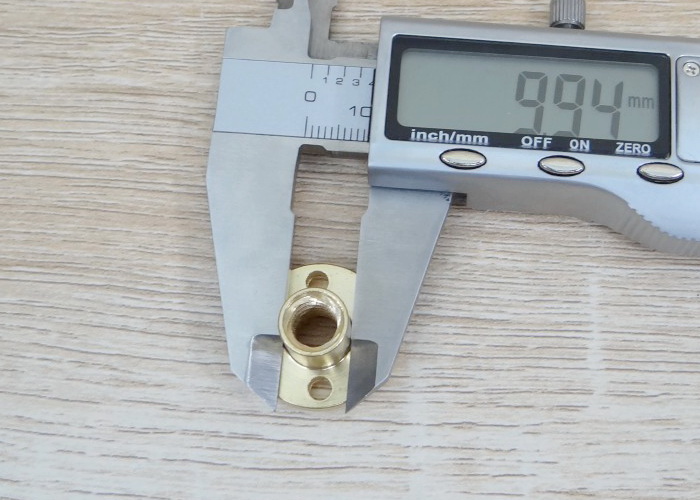 T8 Copper Nut Dia 8mm (Lead 1mm)