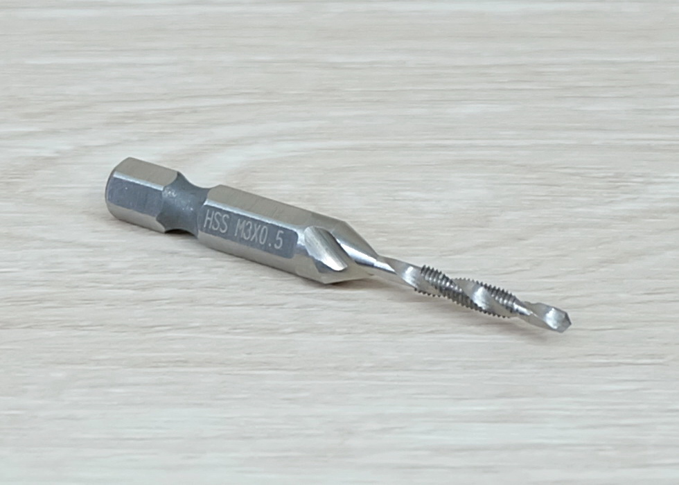 M3 x 0.5 mm Hex Shank Thread Tap (+Chamfer) HSS9341